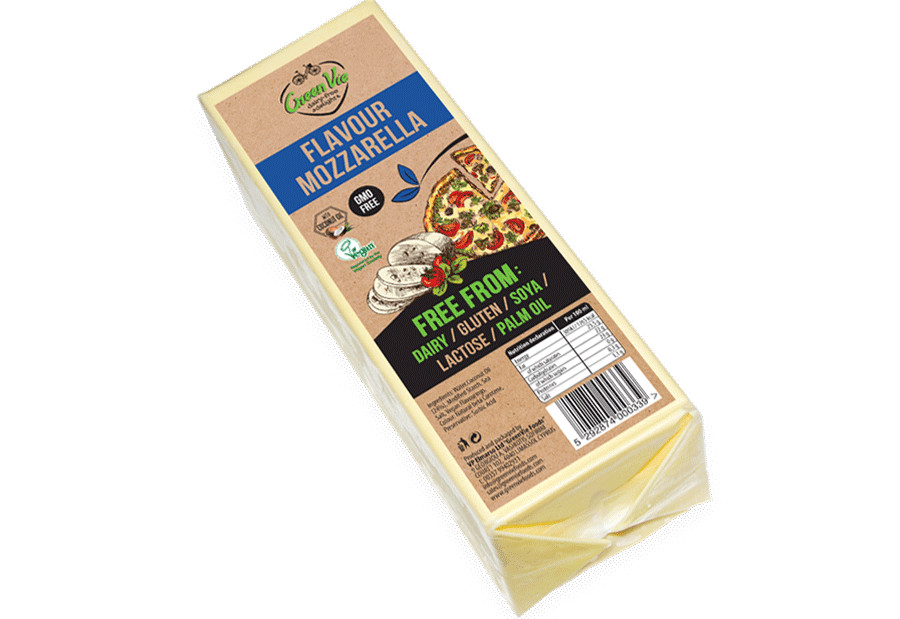 Vegan Cheese Dairy-Free Mozzarella package block 2.5kg