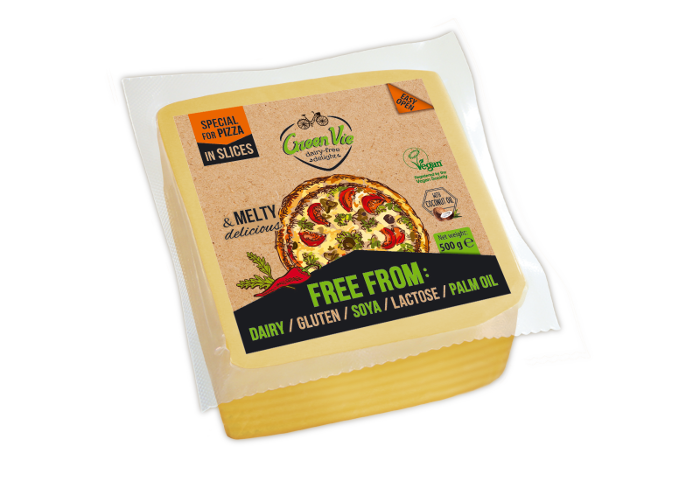 Vegan Dairy-Free Special flavour for Pizza cheese flavour package slices 500g