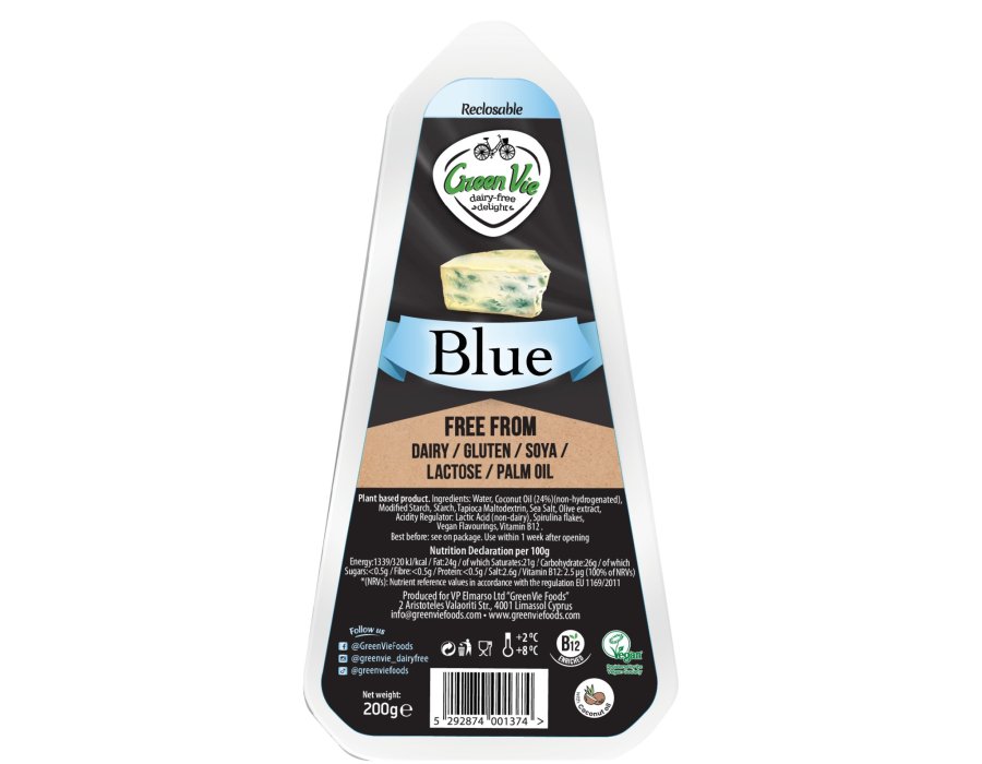 GreenVie Vegan Blue Flavour wedge