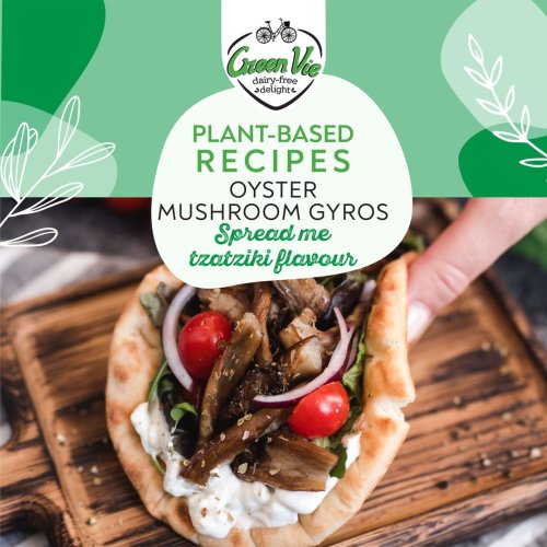 Oyster mushroom gyros
