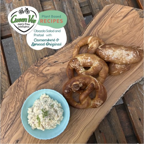 Obazda Salad with Pretzel