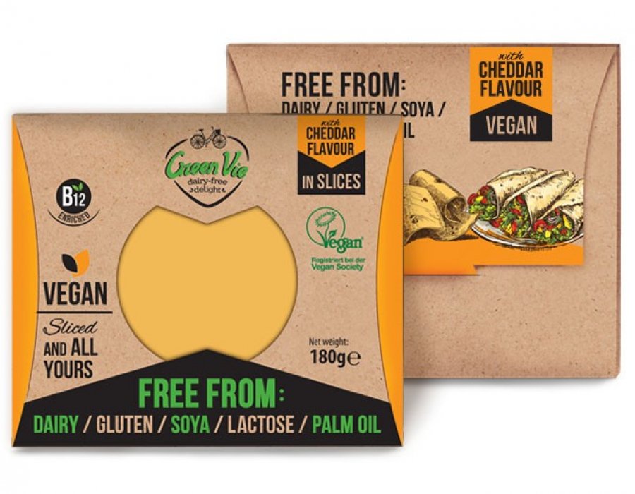 Vegan Cheddar Flavour Slices